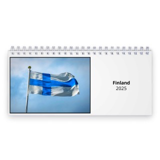 Finland 2025 Desk Calendar