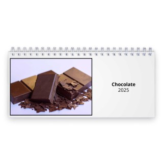 Chocolate 2025 Desk Calendar