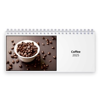 Coffee 2025 Desk Calendar
