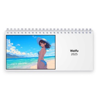 Waifu 2025 Desk Calendar