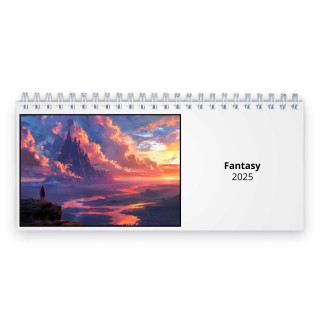 Fantasy 2025 Desk Calendar