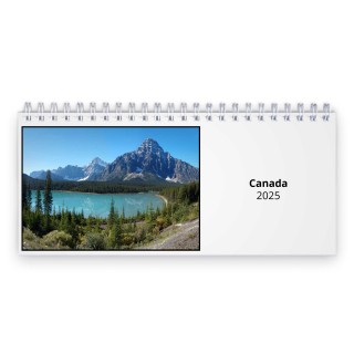 Canada 2025 Desk Calendar