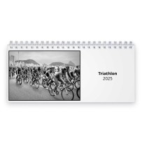 Triathlon 2025 Desk Calendar