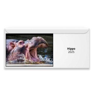Hippo 2025 Magnetic Calendar