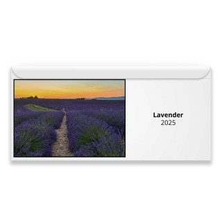 Lavender 2025 Magnetic Calendar