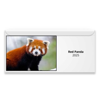 Red Panda 2025 Magnetic Calendar
