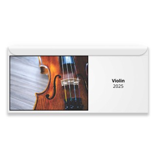 Violin 2025 Magnetic Calendar