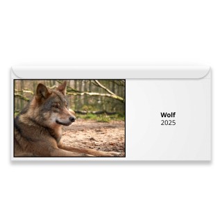 Wolf 2025 Magnetic Calendar