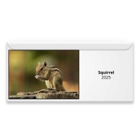 Squirrel 2025 Magnetic Calendar