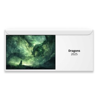 Dragons 2025 Magnetic Calendar