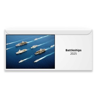 Battleships 2025 Magnetic Calendar