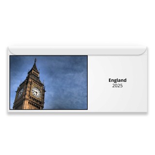 England 2025 Magnetic Calendar