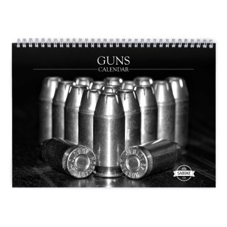 Guns 2025 Wall Calendar