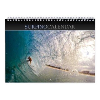 Surfing 2025 Wall Calendar