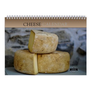 Cheese 2025 Wall Calendar