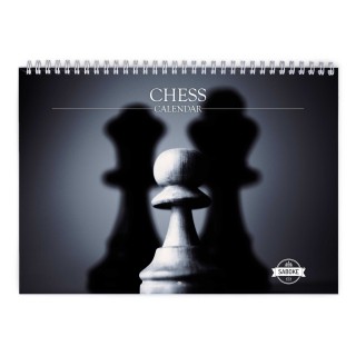 Chess 2025 Wall Calendar