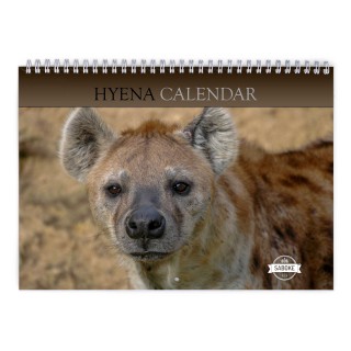 Hyena 2025 Wall Calendar