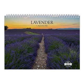 Lavender 2025 Wall Calendar