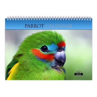 Parrot 2025 Wall Calendar