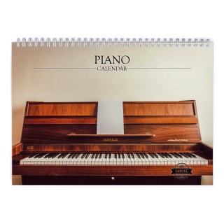Piano 2025 Wall Calendar