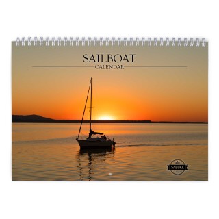 Sailboat 2025 Wall Calendar