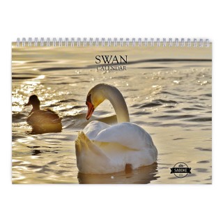 Swan 2025 Wall Calendar