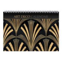 Art Deco 2025 Wall Calendar