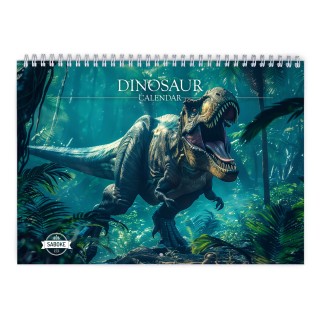 Dinosaur 2025 Wall Calendar