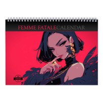 Femme Fatale 2025 Wall Calendar