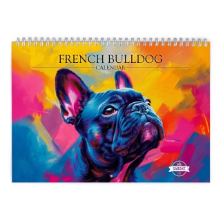French Bulldog 2025 Wall Calendar