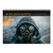 Post Apocalyptic 2025 Wall Calendar