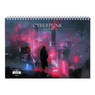Cyberpunk 2025 Wall Calendar