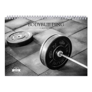 Bodybuilding 2025 Wall Calendar