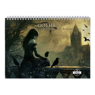 Gothic 2025 Wall Calendar