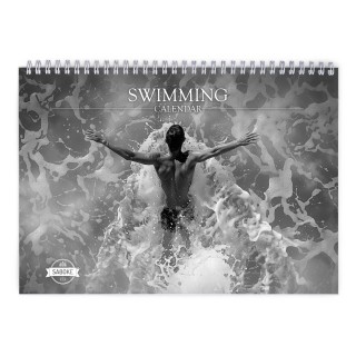 Swimming 2025 Wall Calendar