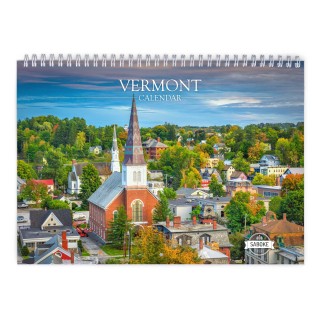 Vermont 2025 Wall Calendar