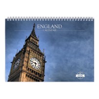 England 2025 Wall Calendar