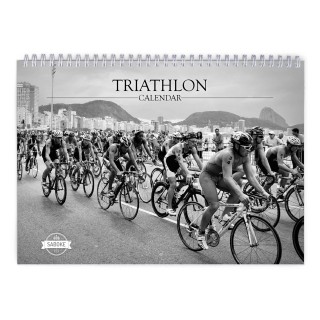 Triathlon 2025 Wall Calendar