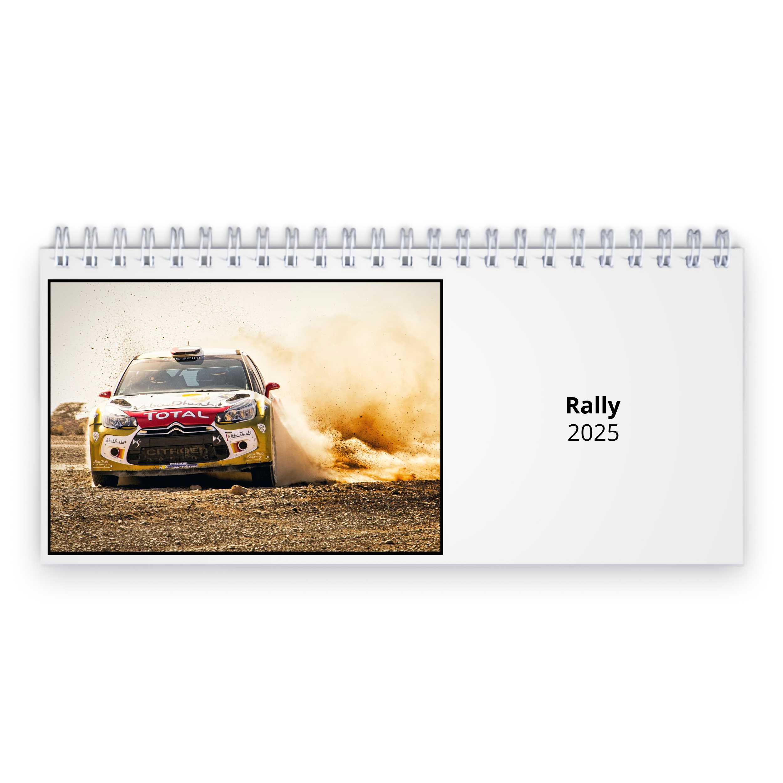 Rally 2025 Desk Calendar