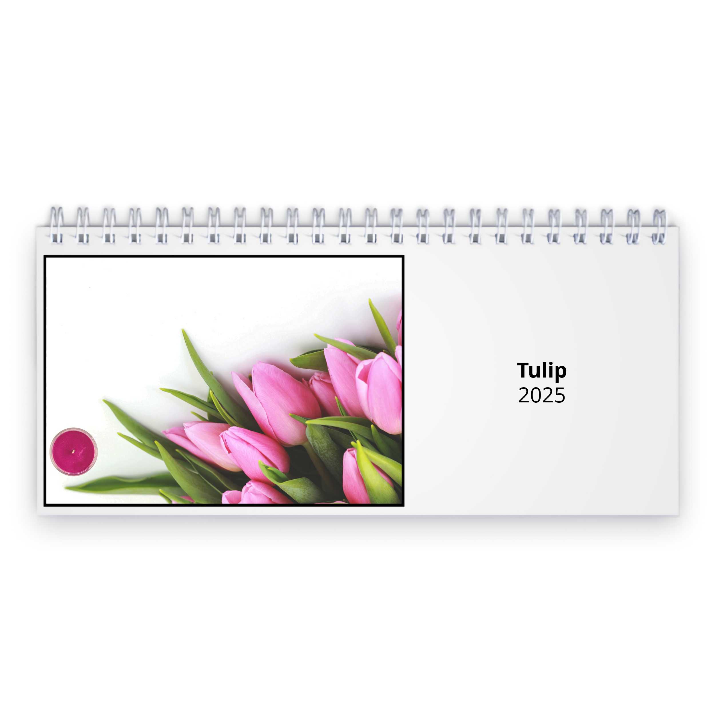 Tulip 2025 Desk Calendar