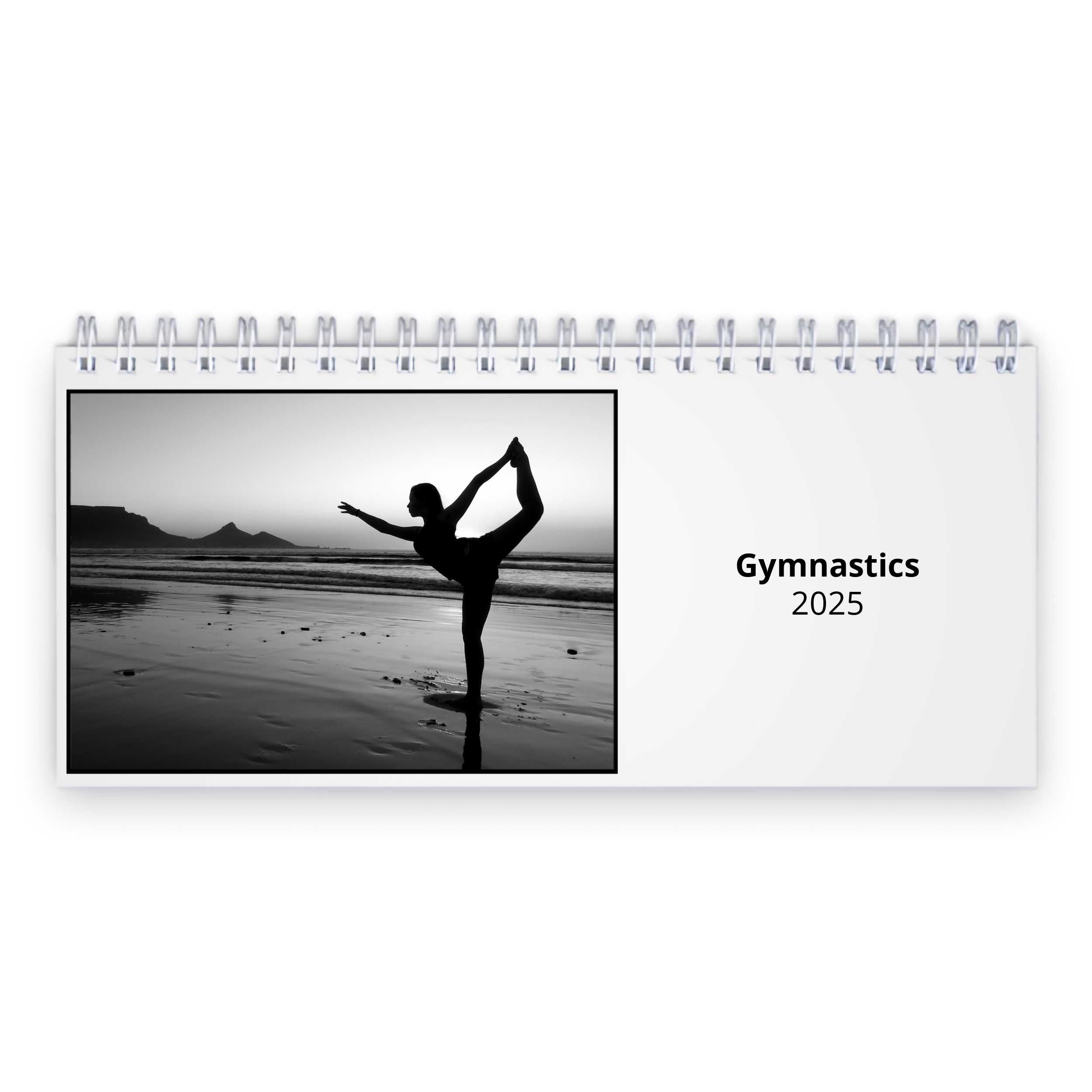 Gymnastics 2025 Desk Calendar