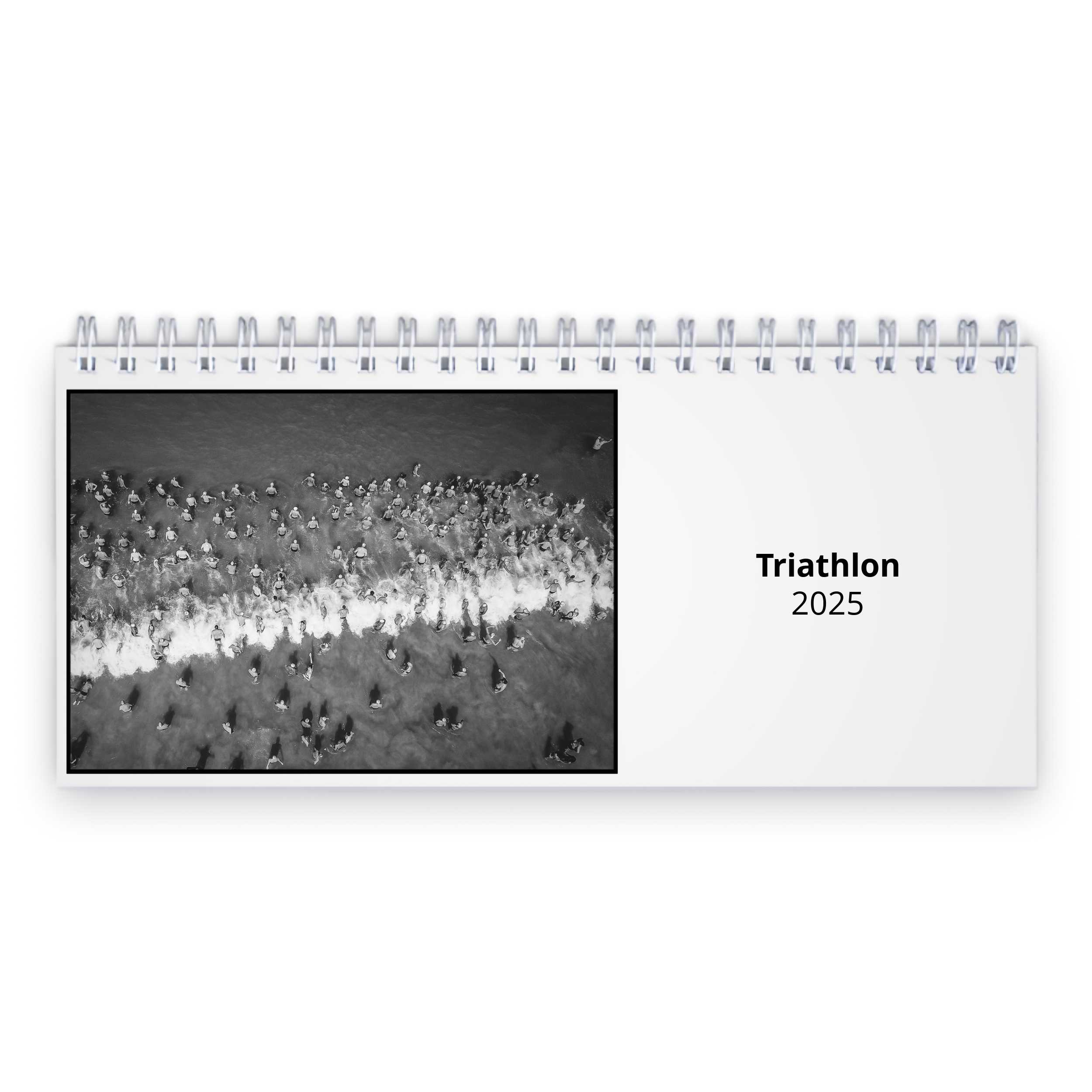 Triathlon 2025 Desk Calendar