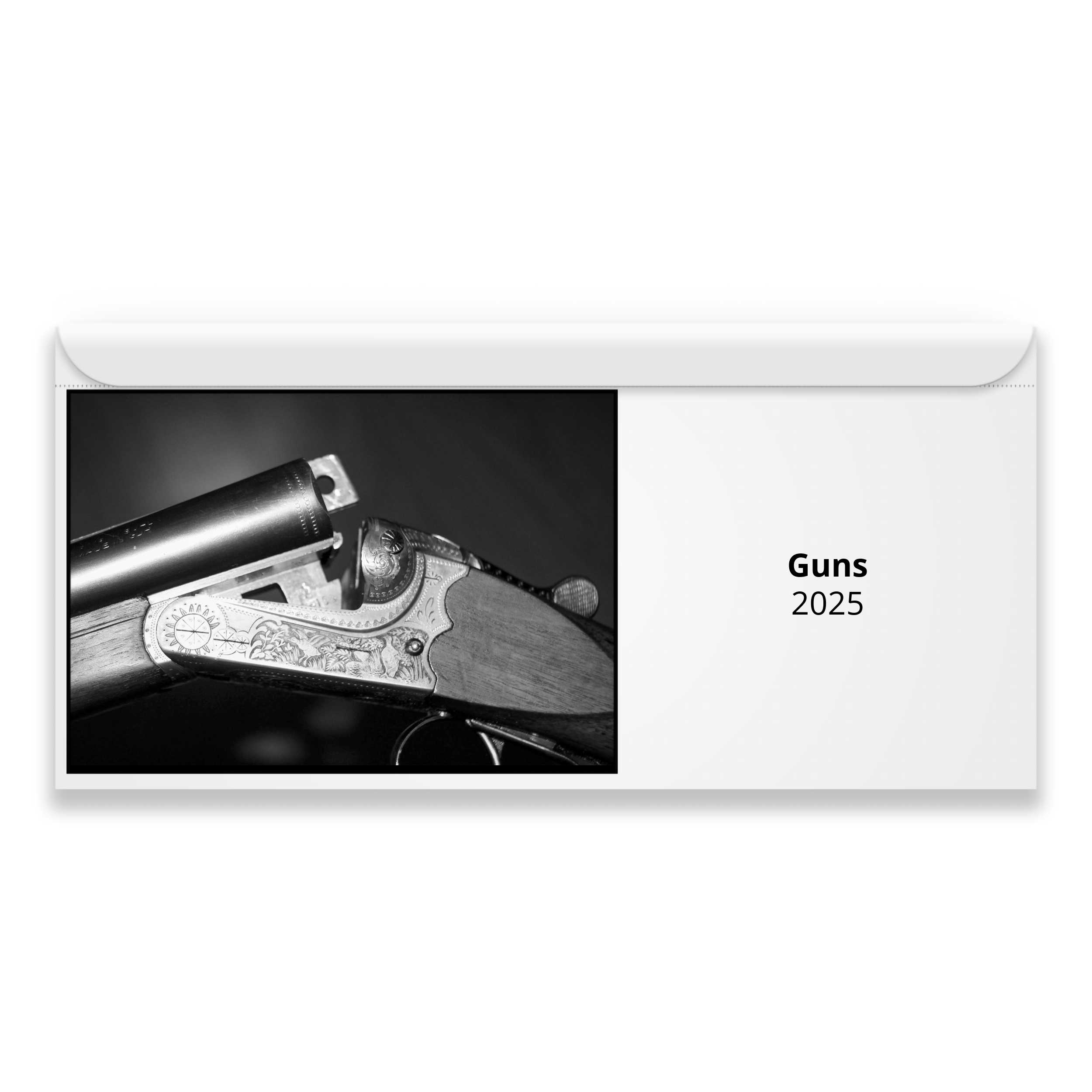 Guns 2025 Magnetic Calendar   M23030 Cover 