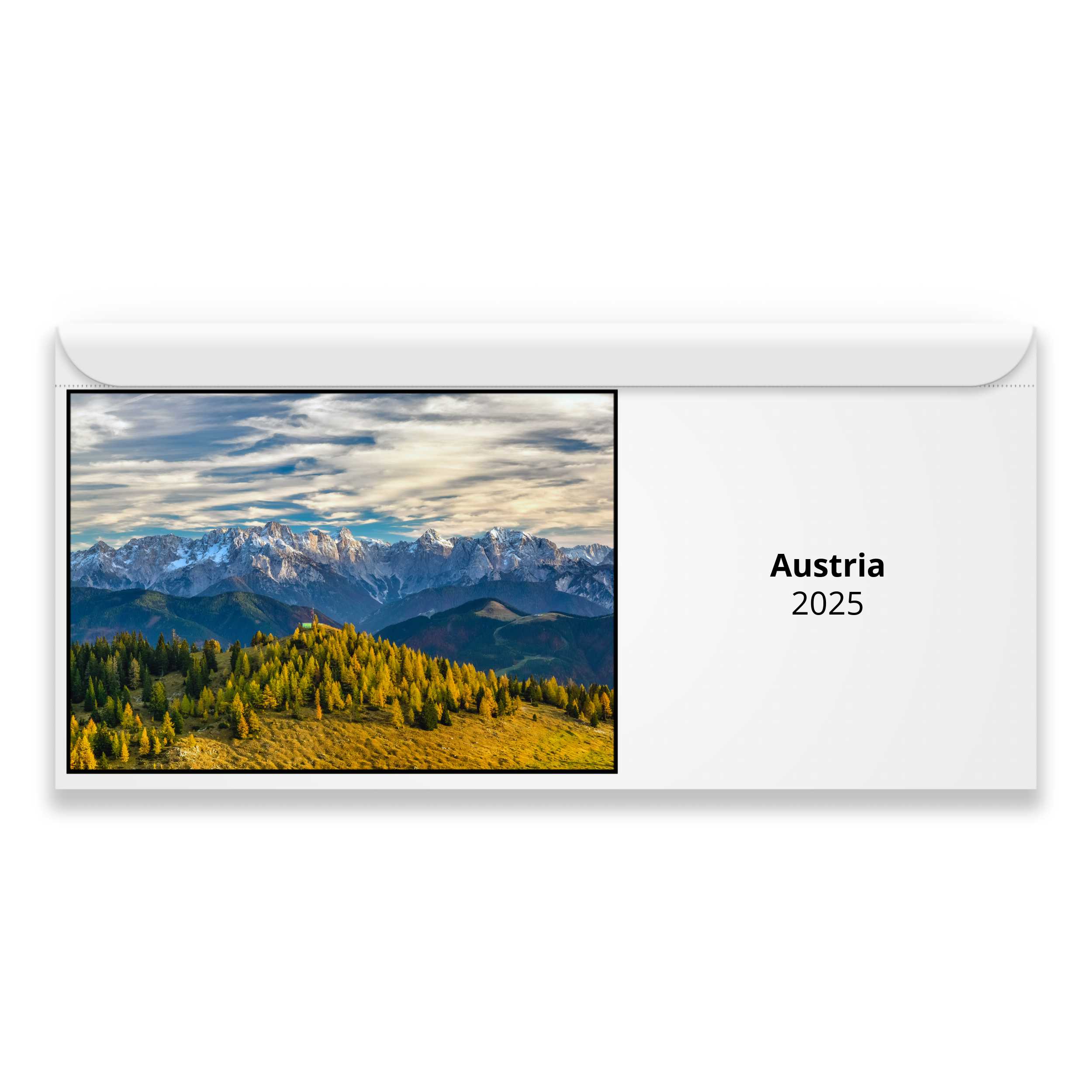 Austria 2025 Magnetic Calendar