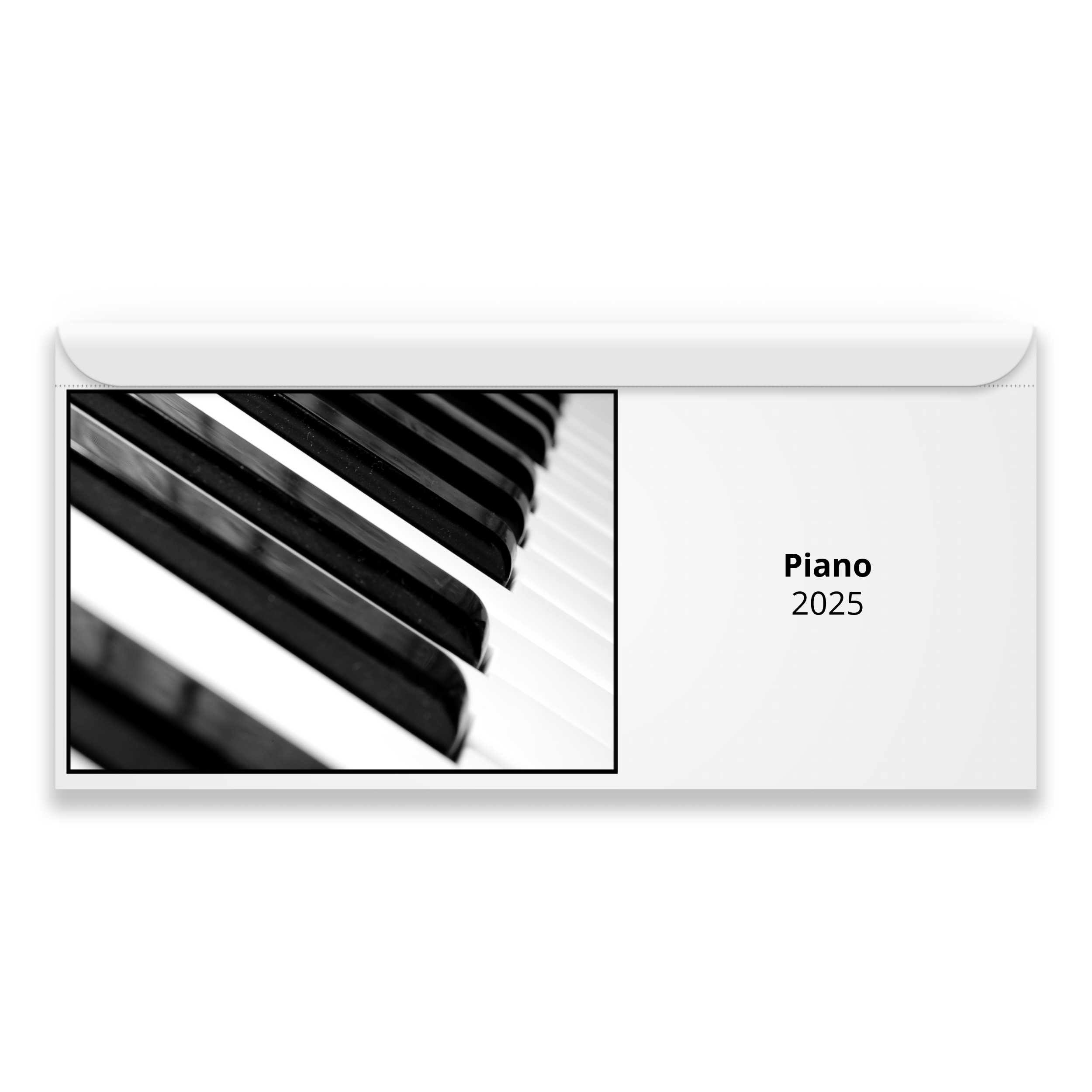 Piano 2025 Magnetic Calendar   M23101 Cover 