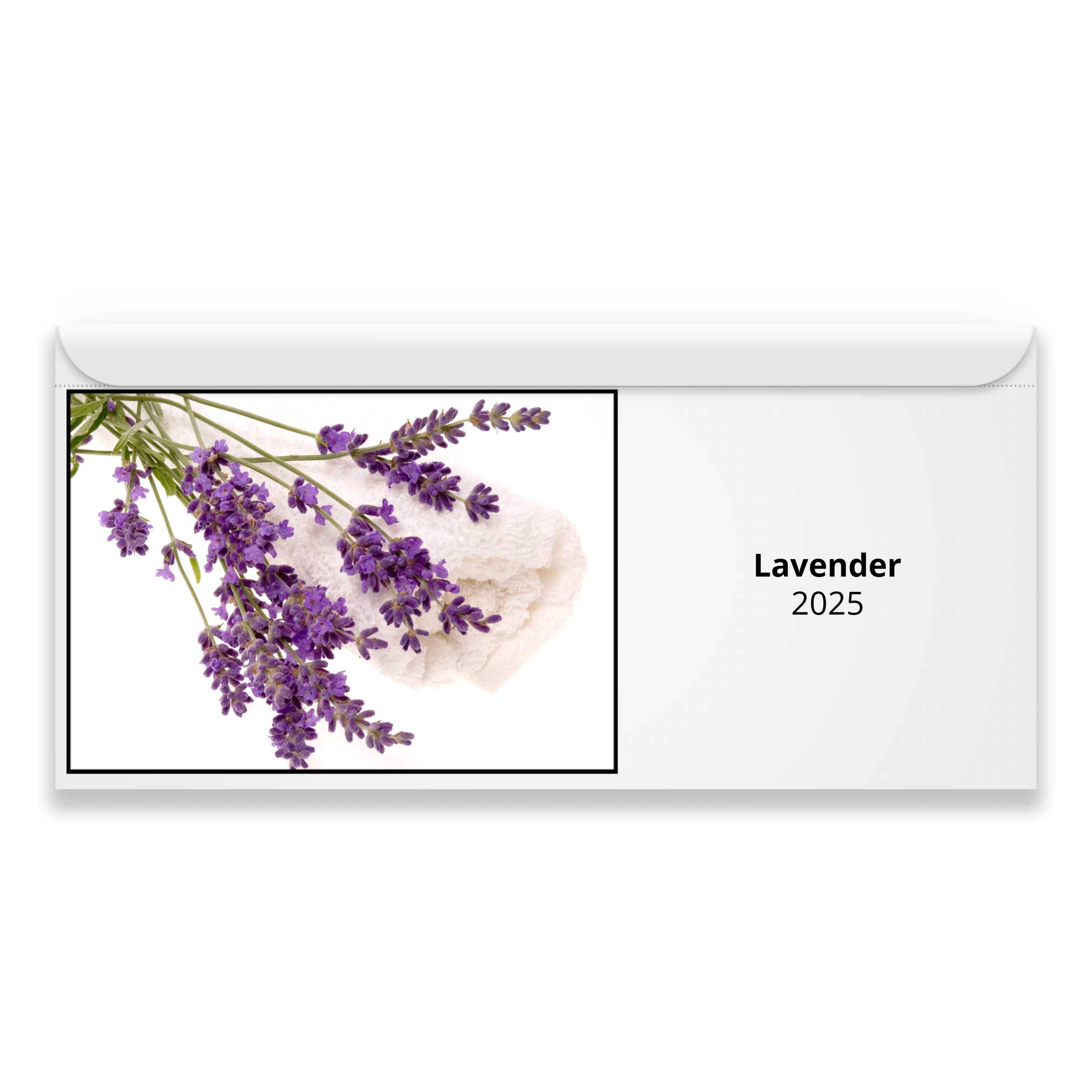 Lavender 2025 Magnetic Calendar   M24028 Cover 