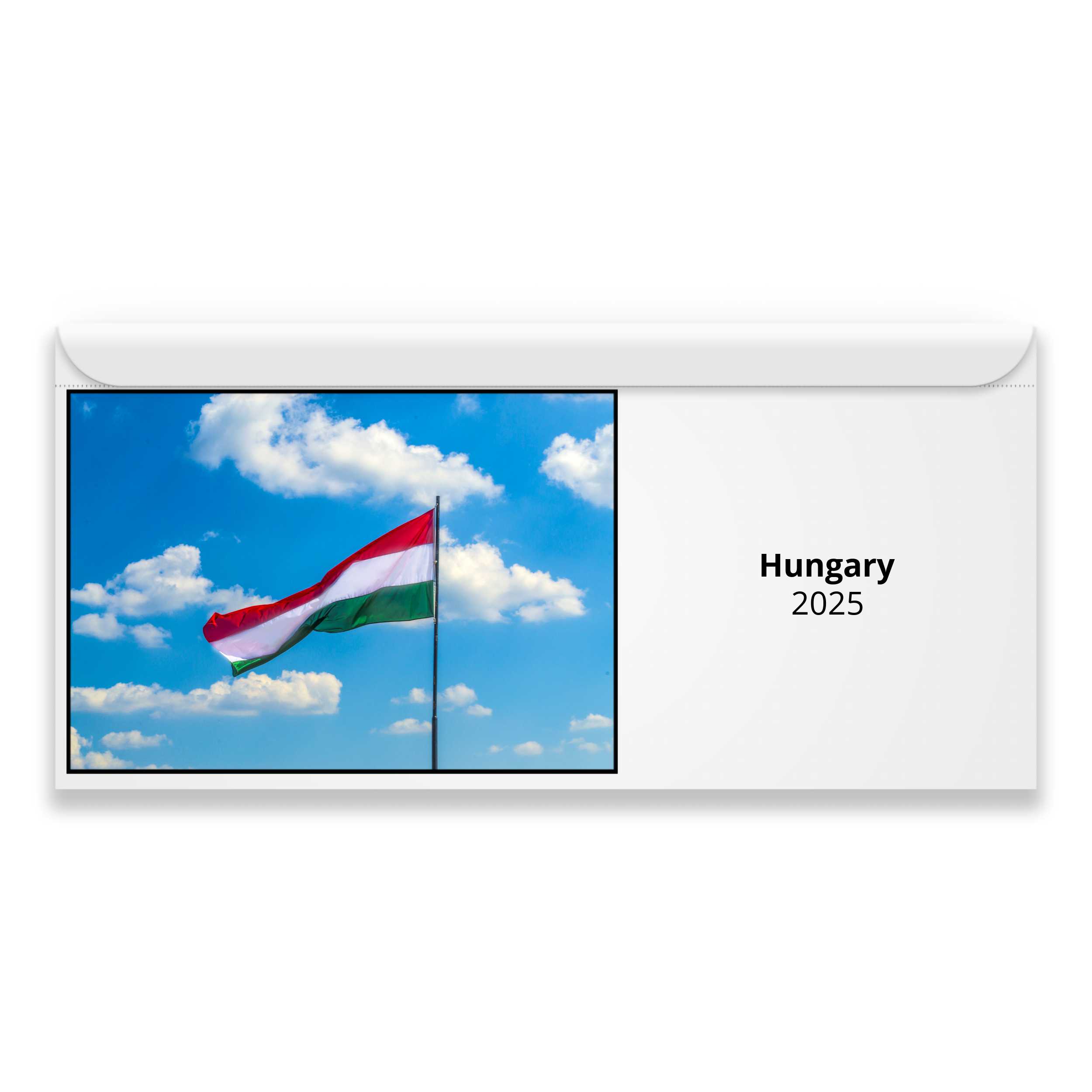 Hungary 2025 Magnetic Calendar   M24036 Cover 