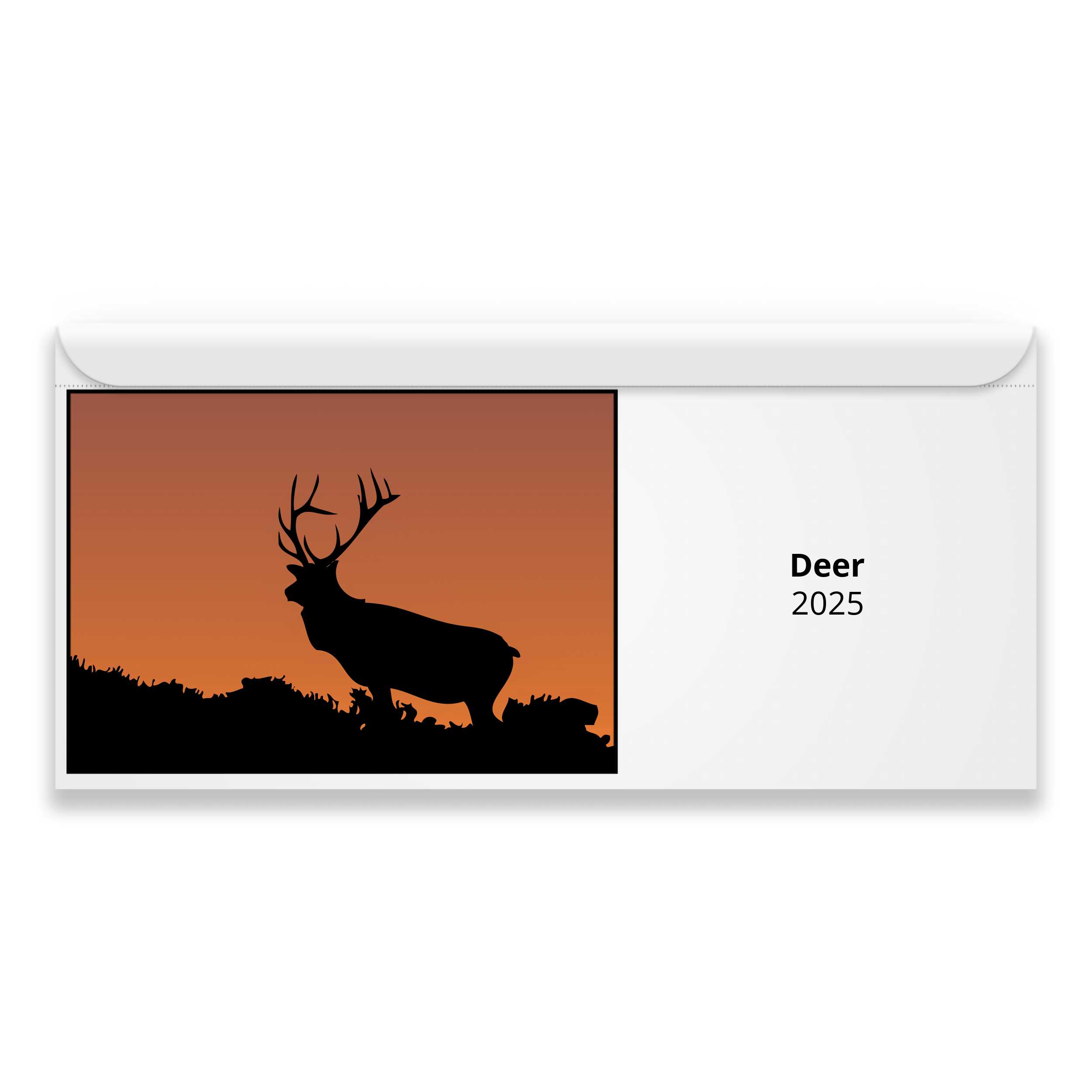 Deer 2025 Magnetic Calendar   M24053 Cover 