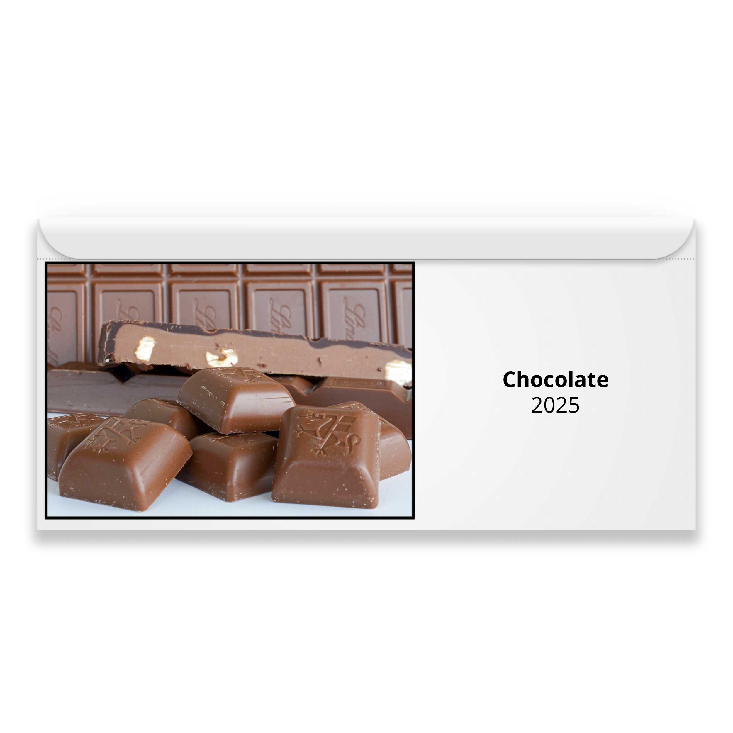 Chocolate 2025 Magnetic Calendar   M24057 Cover 