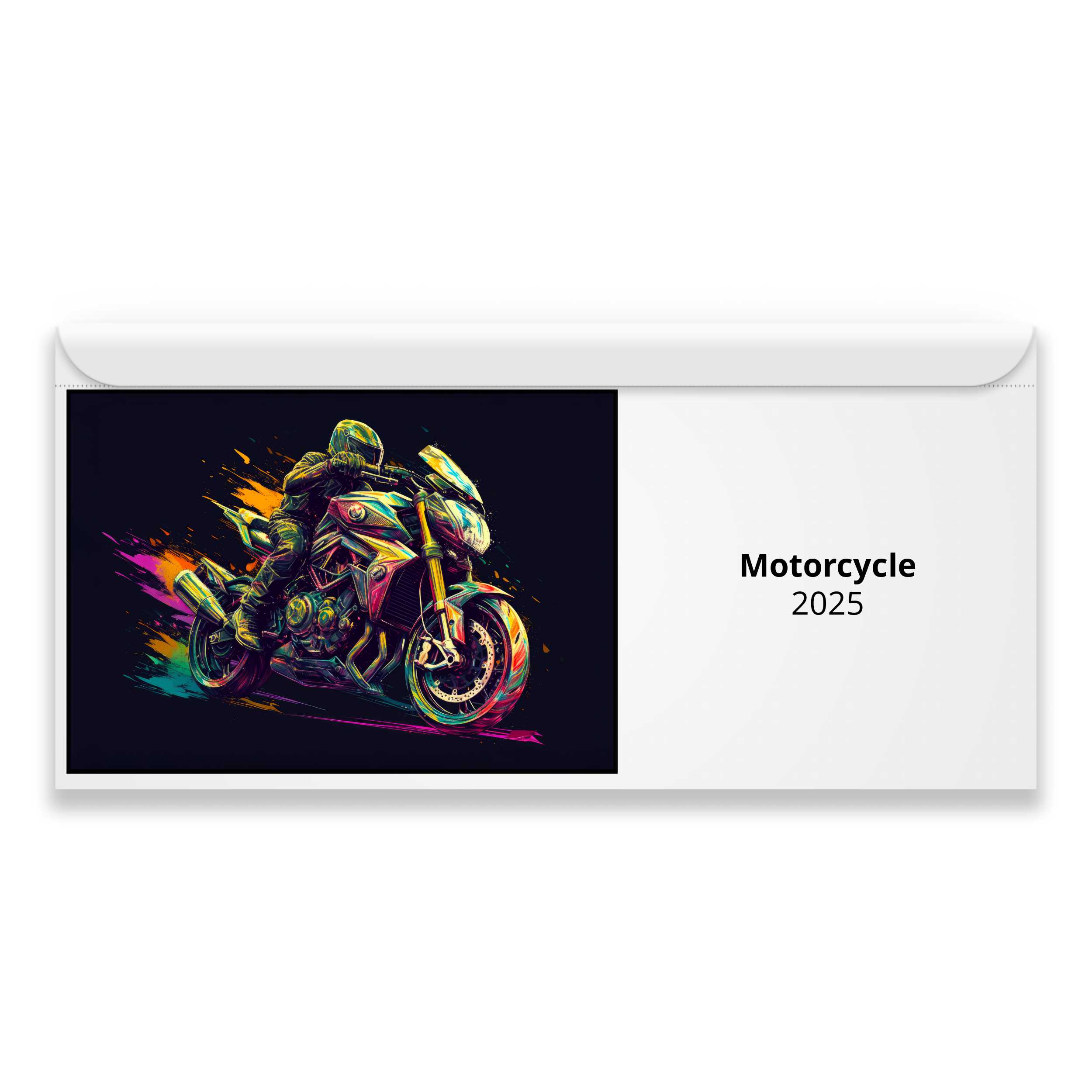 Motorcycle 2025 Calendar